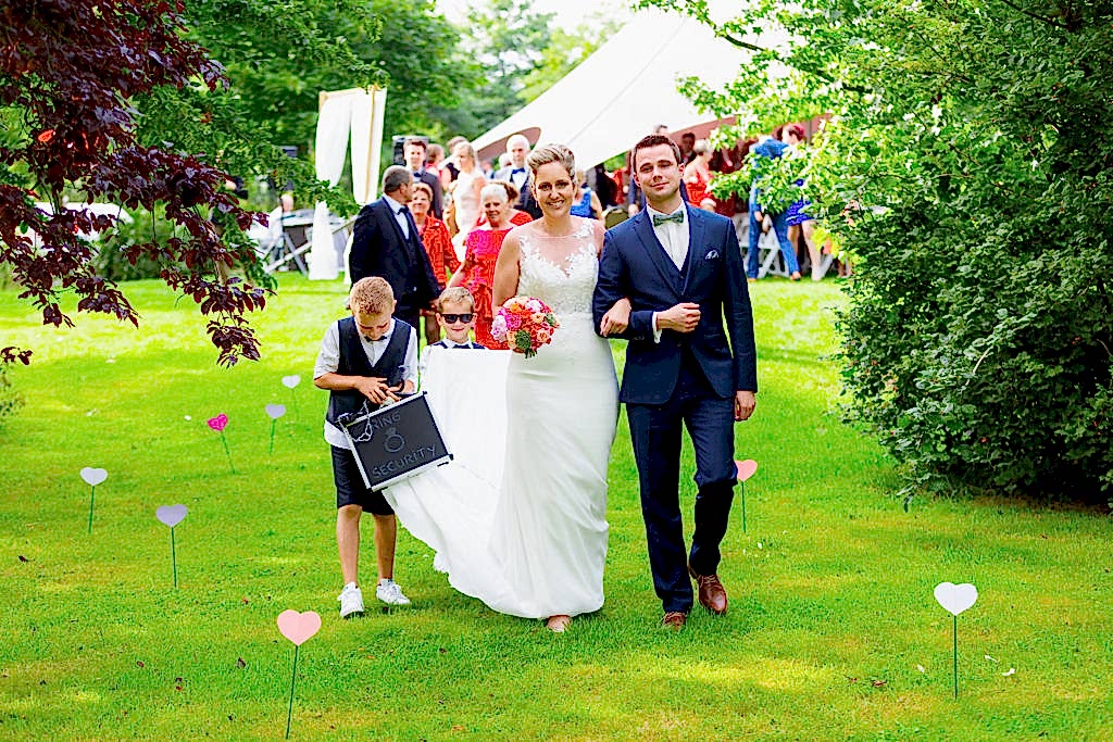 Belgium Garden wedding