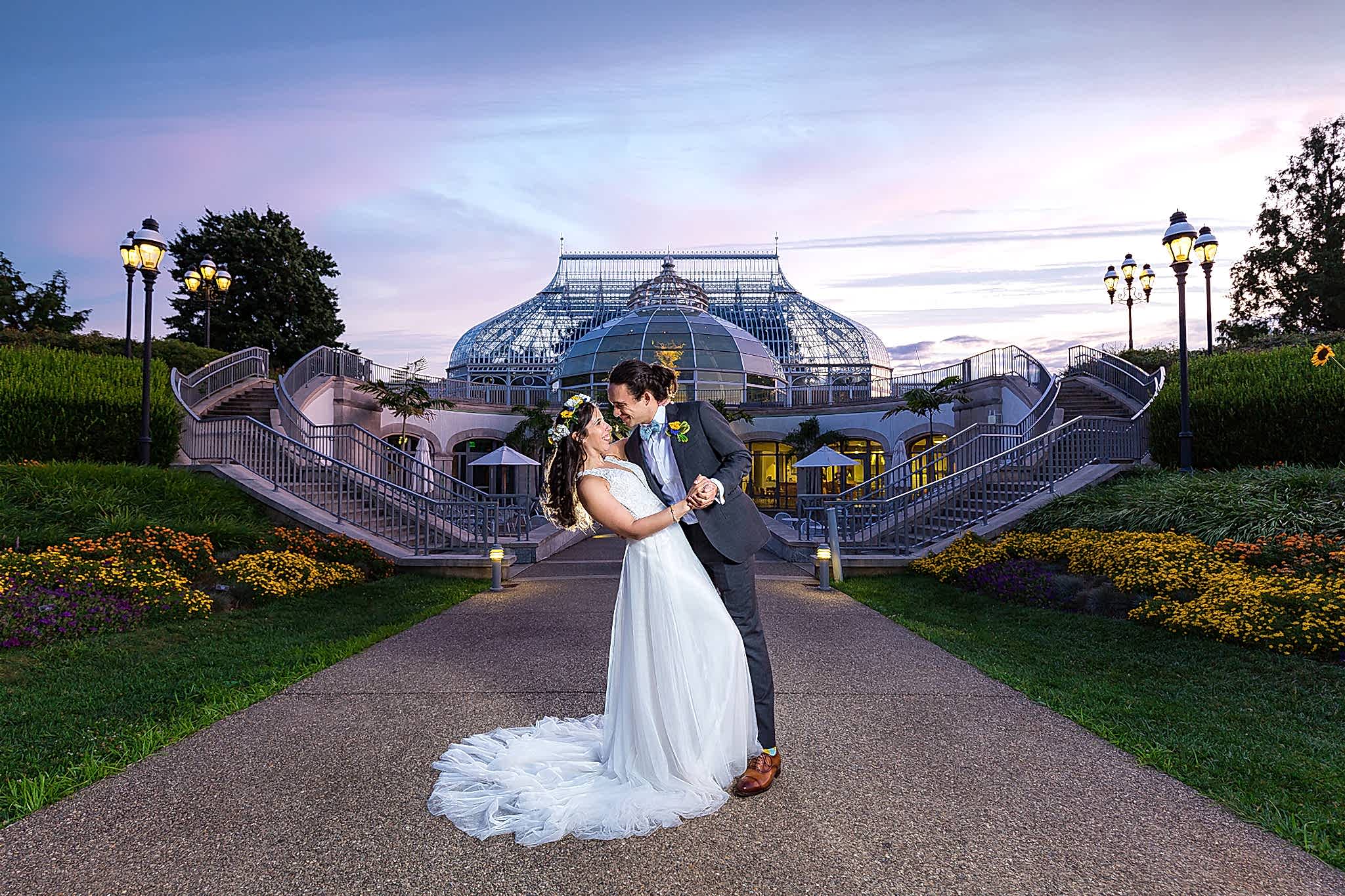 Phipps Conservatory Pissburgh Wedding