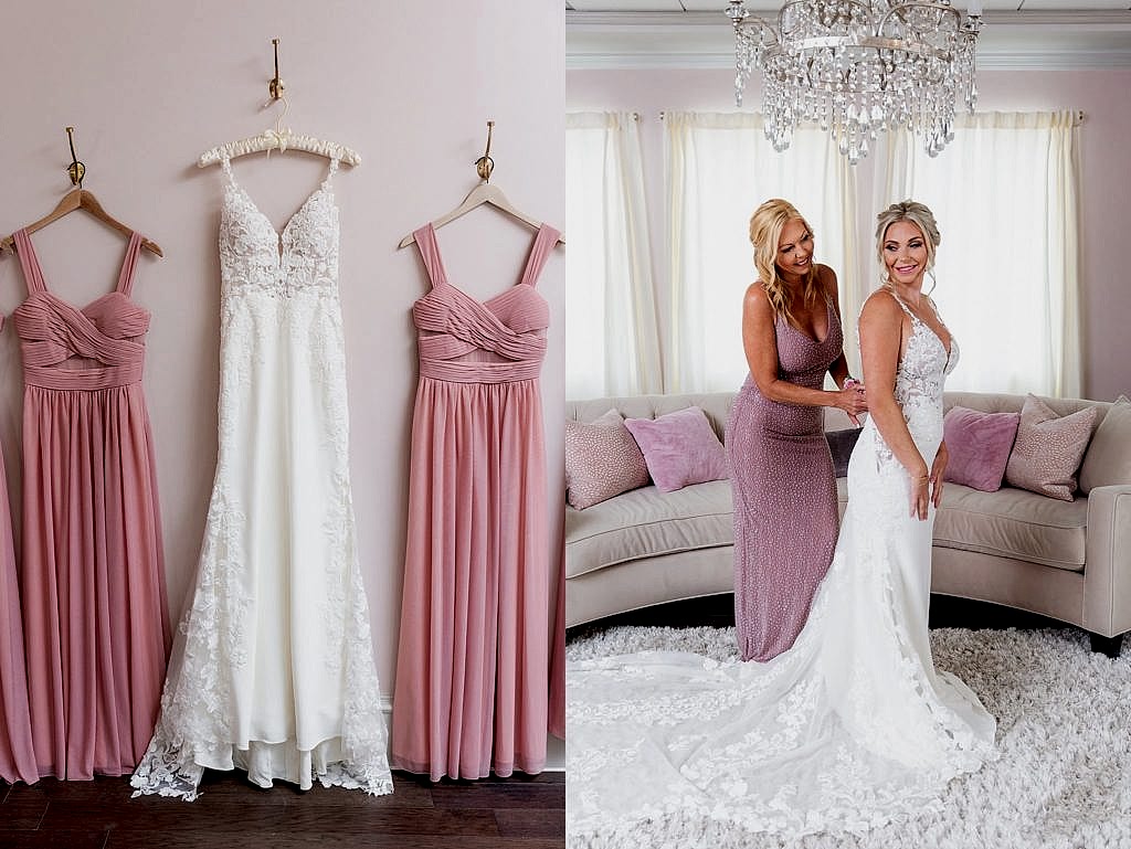 Elegant Montclair Venue Wedding bride getting ready
