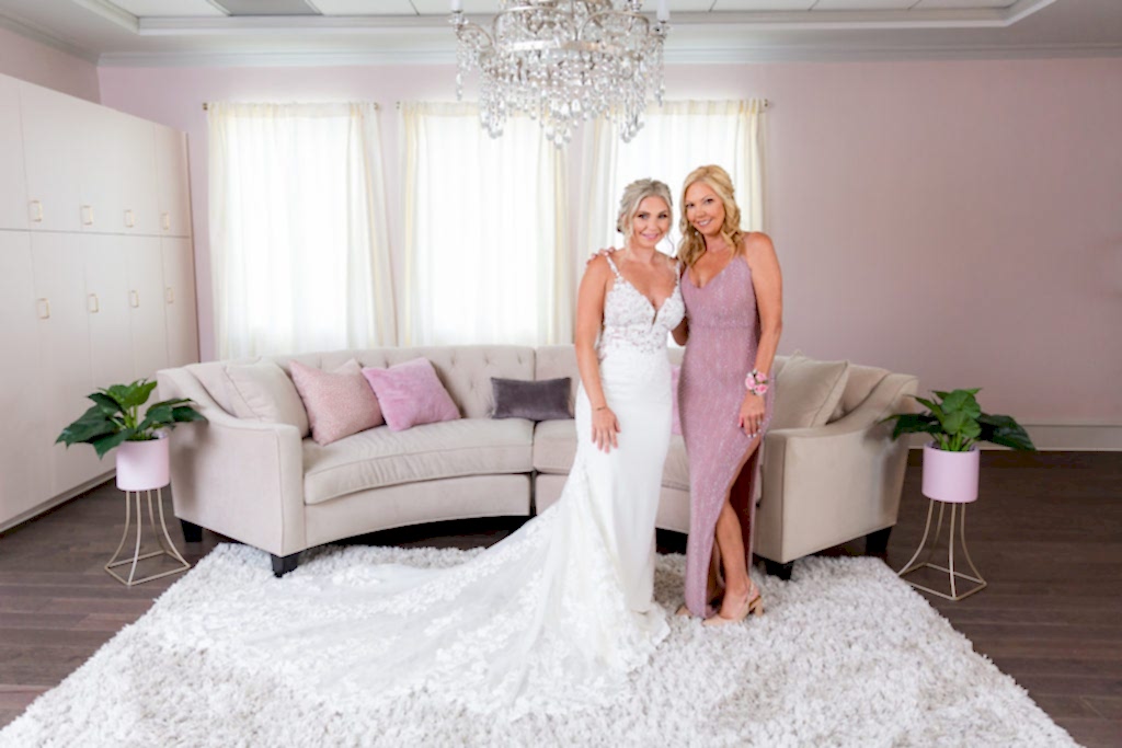 Elegant Montclair Venue Wedding bride and maid of honor