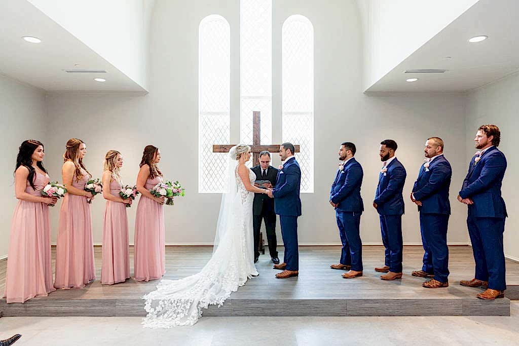 Wedding ceremony in Dallas