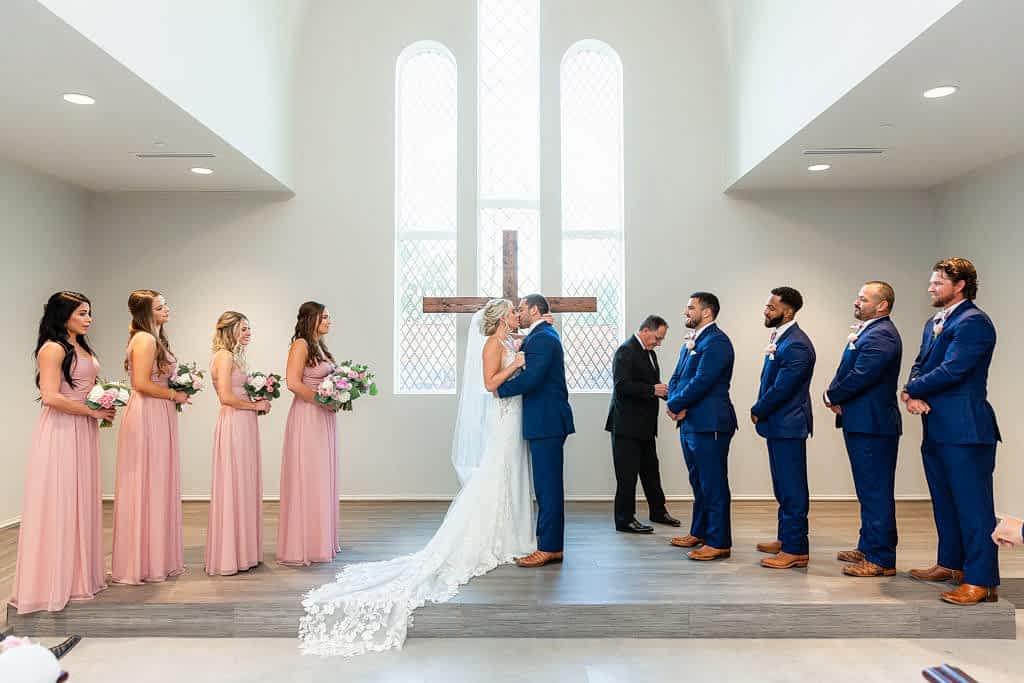 Elegant Montclair Venue Wedding ceremony