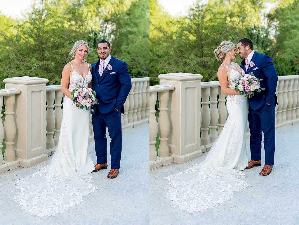 Wedding couple after ceremony photographer by Stefani Ciotti