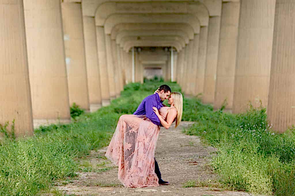 Posing during photos shoot