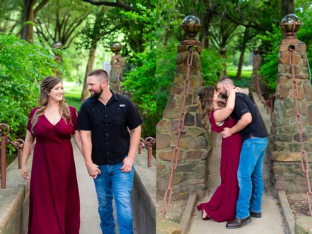 Prather Park Birdge Engagement Photography