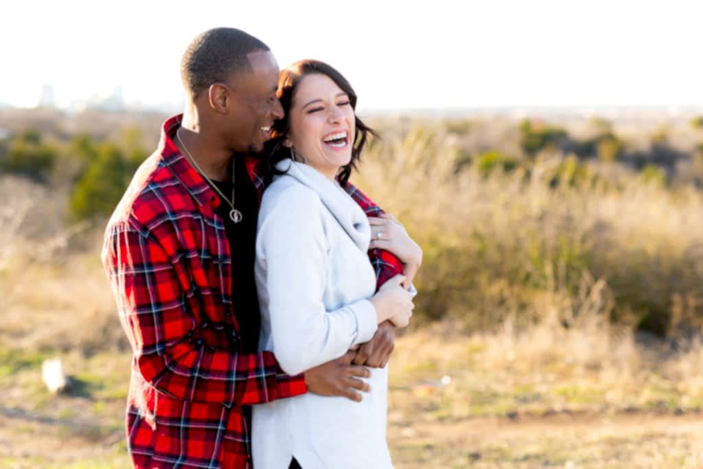 Winer Engagement Session at Tandy Hills Natural Area