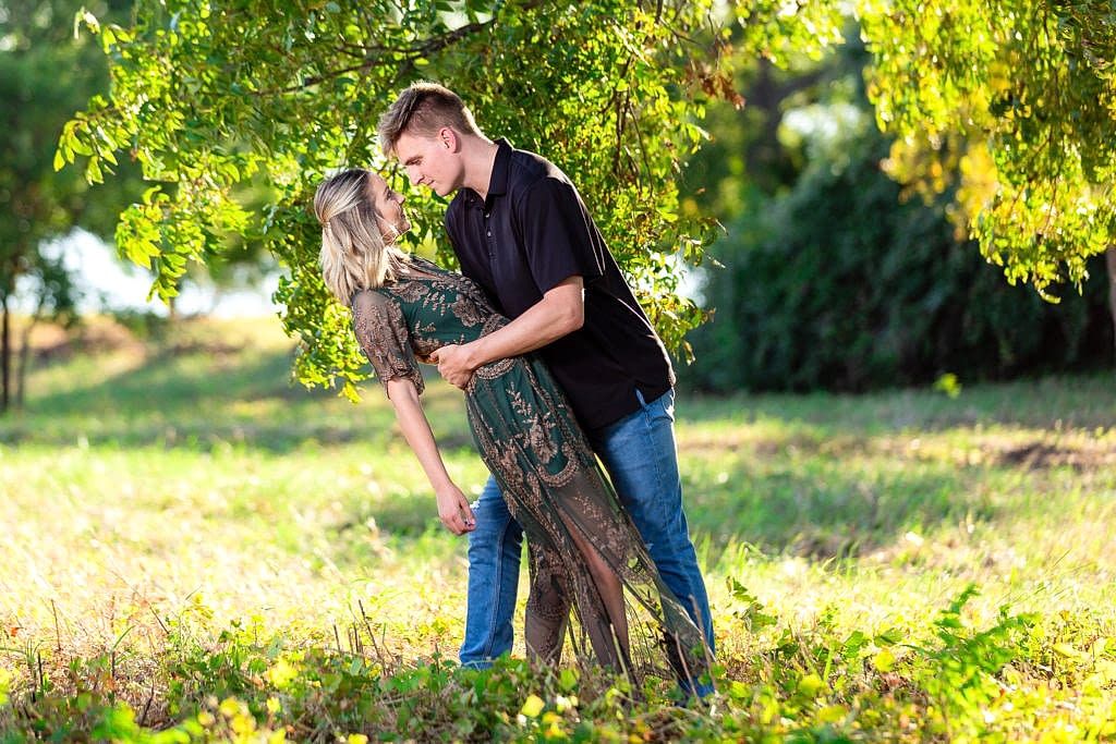 White Rock Lake Engagement Photo Session