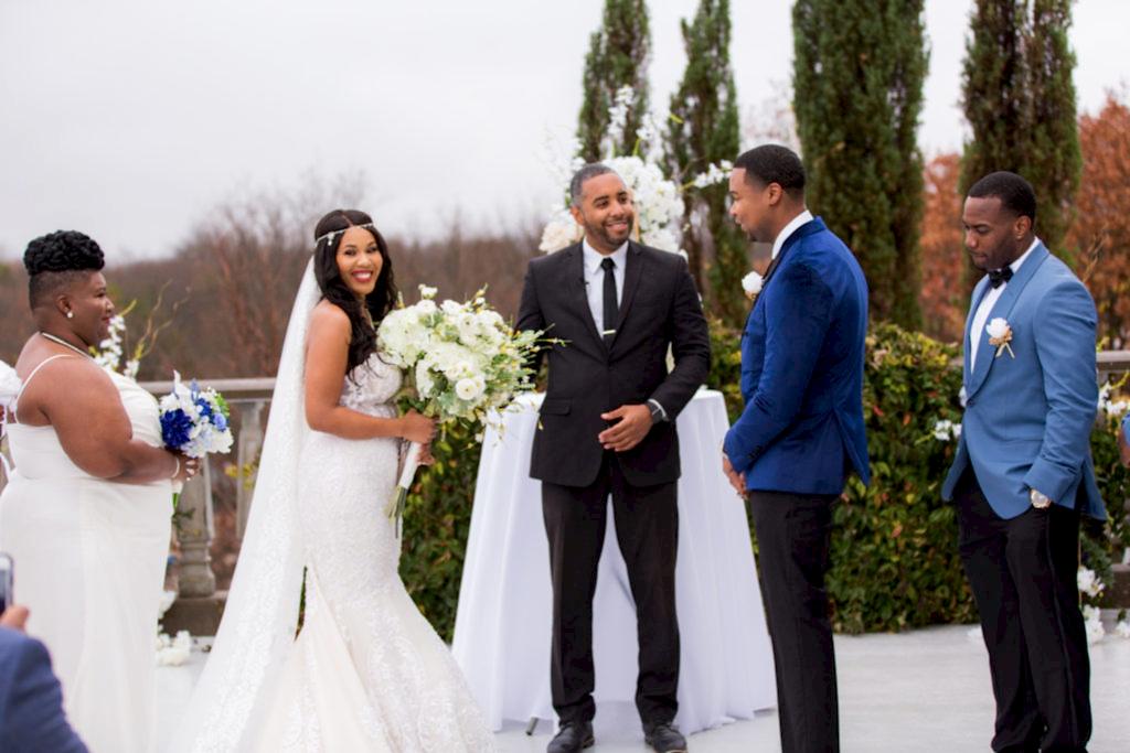 Stoney Ridge Villa wedding ceremony