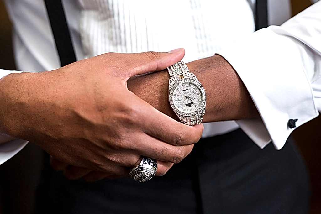 Wedding details watch