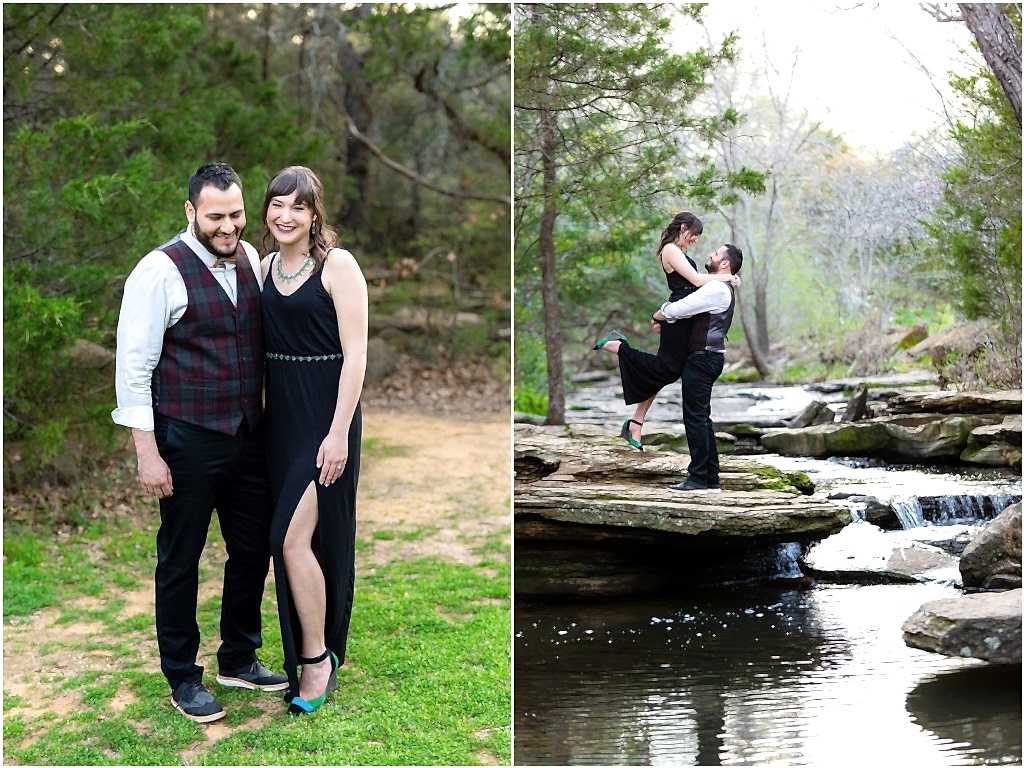 Couple session at Dallas park