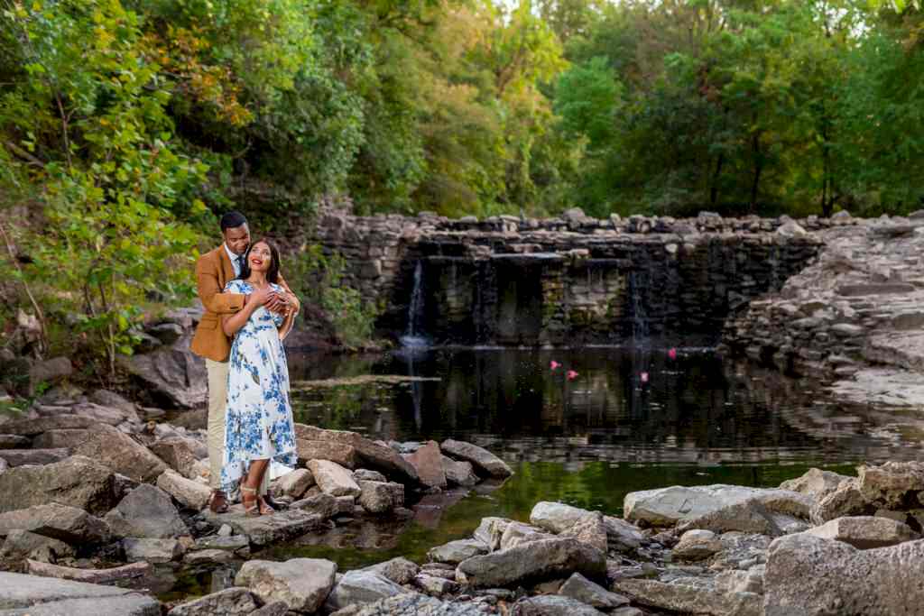 Prairie Creek Park Engagement Portraits