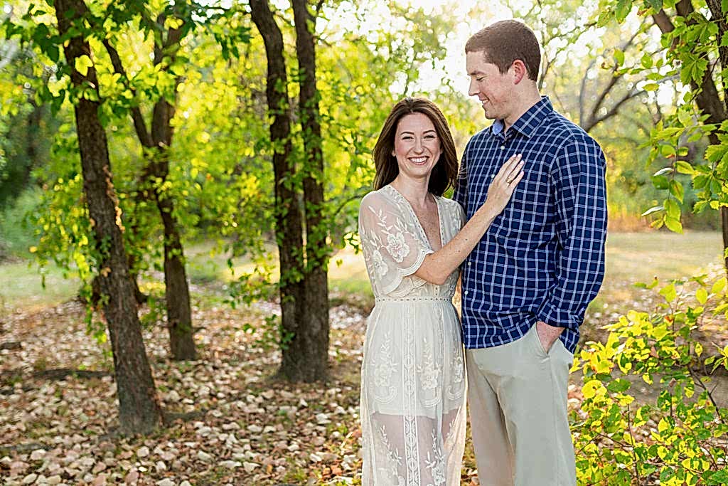 Engagement Photos Colleyville Nature Center