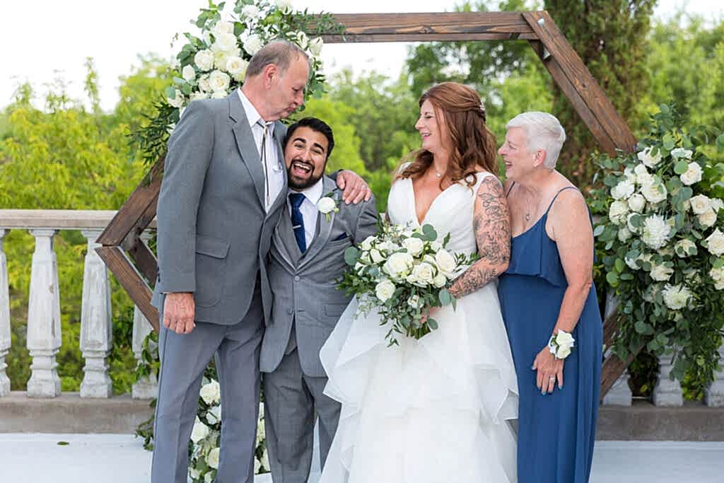 Silly family formals at Stoney Ridge Villa