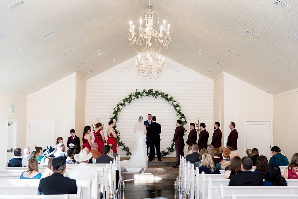 Chandler Chapel at Bella Woods wedding venue in Midlothian Texas